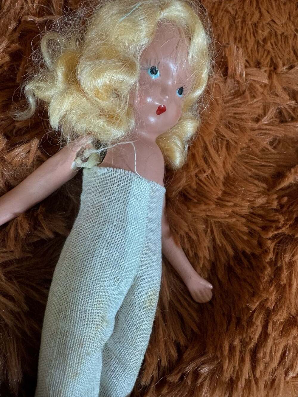Nancy Ann Storybook Doll Blonde Hair Vintage